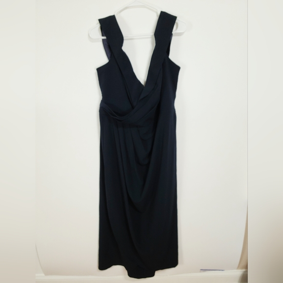 City Chic | NWT Ripple Love Dress Navy Flex Fit Large Size 20 - Picture 3 of 8